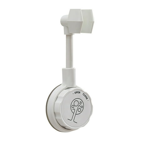 

EDFRWWS 360 Degree Punch-Free djustable Shower Head Bracket Nozzle Mount (White)