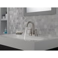 thumbnail image 3 of Delta Becker Two Handle Centerset Bathroom Faucet in Spotshield Brushed Nickel 25891LF-SP, 3 of 5
