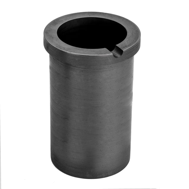Crisol de grafito Crisol de grafito fundido de alta pureza para herramientas de fundición de metal dorado y plateado de alta temperatura Irfora Crisol de grafito