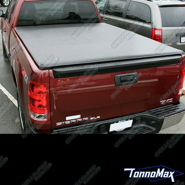 Ford F 250 F 350 F 450 6 5ft Bed 1999 2015 Soft Roll Up Tonneau Cover Walmart Com Walmart Com