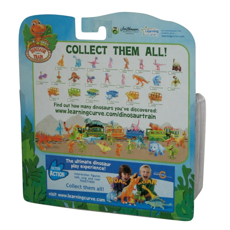 Dinosaur Train Learning Curve 2010 Mookie Figure w Train Car