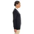 thumbnail image 3 of Harriton Ladies' Pilblocâ„¢ V-Neck Button Cardigan Sweater, 3 of 3