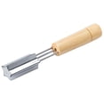 thumbnail image 3 of 1Pcs Cookie Fruit Cutters - Vegetable Cutters Shapes, Mini Cookie Stamp Stainless Steel Cookie Mold with Wood Handle for Baking Cookies Pastry Dough Press,16*2.3cm/6.3*0.9inch (Star), 3 of 4