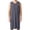 Navy, variant on Men's Sleeveless V-Neck Modal Nightshirt, Loose Fit Lightweight Soft Sleep Shirt Knee Length, Breathable Comfort Casual Home Loungewear Tank Top Blue