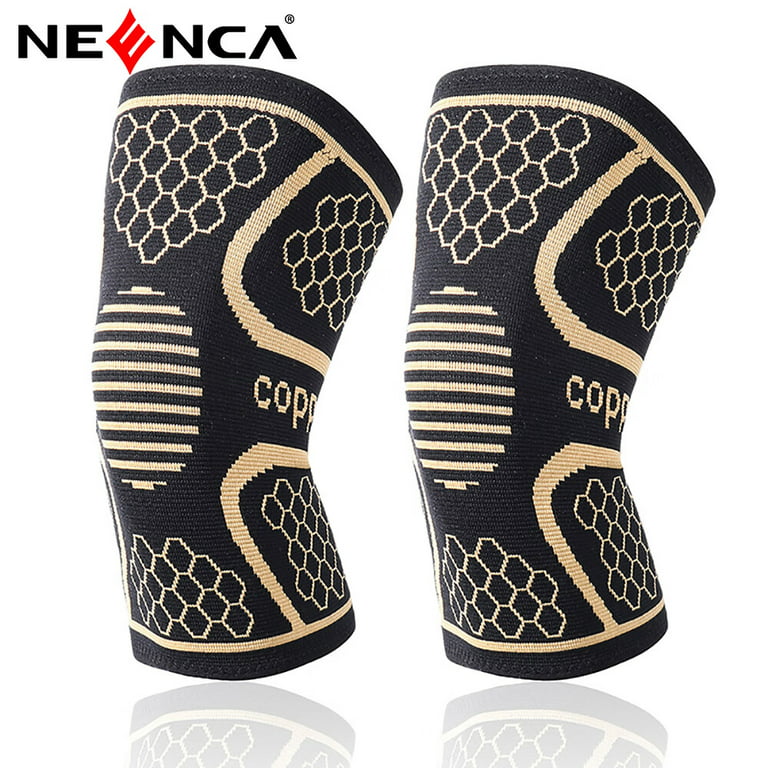 Copper Knee Brace Compression Sleeve - Support And Pain Relief For