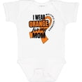 thumbnail image 3 of Inktastic I Wear Orange for My Mom Multiple Sclerosis Awareness Boys or Girls Baby Bodysuit, 3 of 5