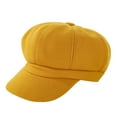 thumbnail image 2 of Women Beret Newsboy Hat French Wool Cap Classic Autumn Spring Winter, 2 of 6