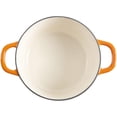 thumbnail image 4 of Olla de barro holandés Crock Pot de hierro fundido esmaltado artesanal 5 litros, 4 of 5