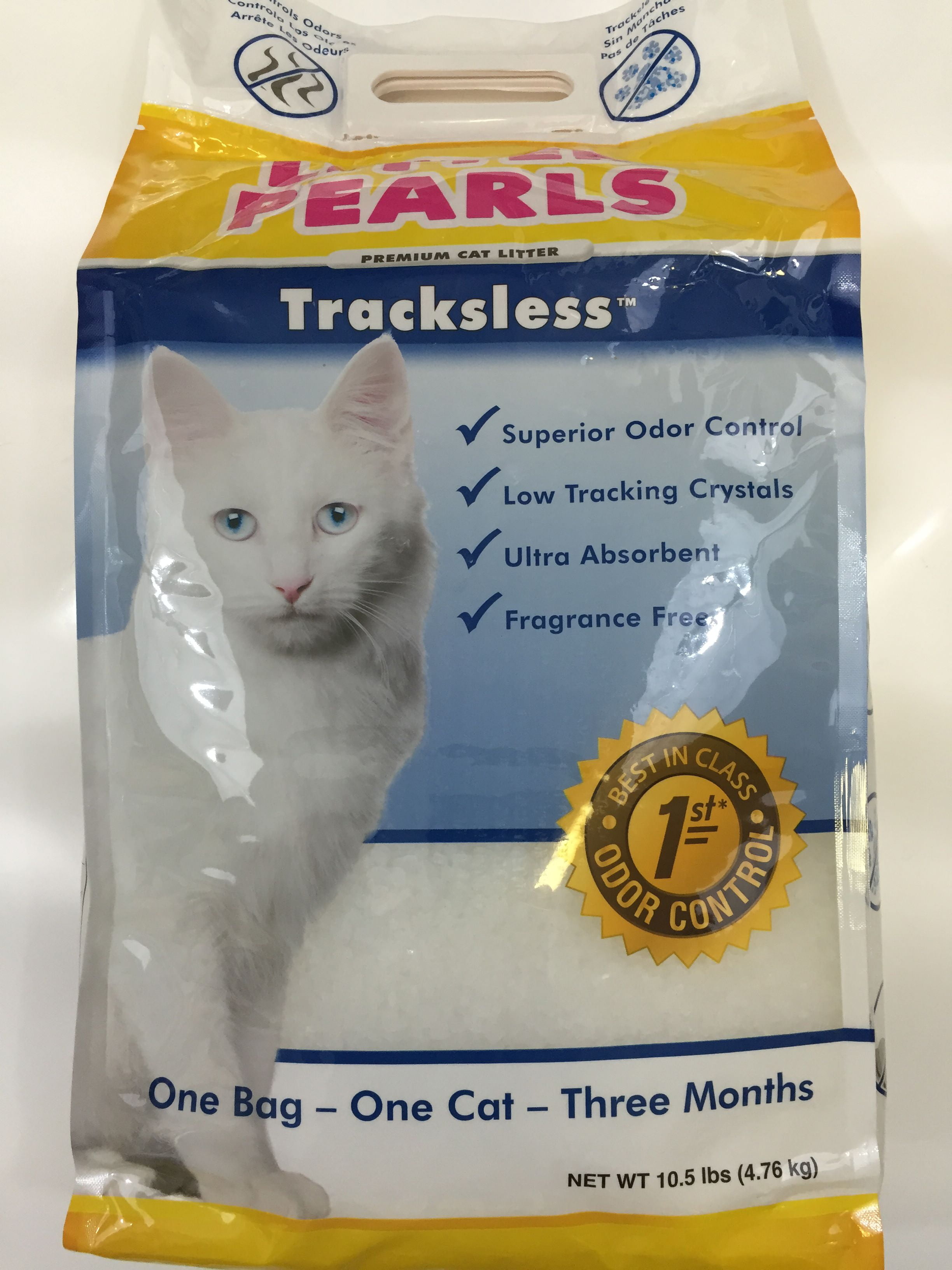 Litter Pearls Tracksless Cat Litter Pearls, 10.5lb Bag