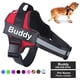 thumbnail image 2 of Dog Harness No Pull ID Custom For Small Puppy Medium Large Big Dogs Reflective Breathable Adjustable Pet  Harness Pectoral Vest ShopWise Round, 2 of 13