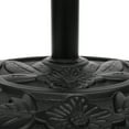 thumbnail image 4 of IVV Half Round Patio Umbrella Base, Heavy-Duty Free Standing Resin Umbrella Stand, Water Injection Base, 19.69"L x 12.2"W x 9.84"H, Black, 4 of 8