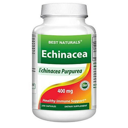 Best Naturals Echinacea 400 mg 250 Capsules