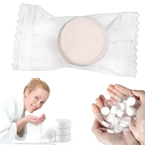 WUSUOWEI Face Compressed Towel Thick Portable Disposable Towel for Home Travel Outdoor Camping Soft Durable Disposable Face Towel Daily Clean Bath Washcloths to clean Face 1PC