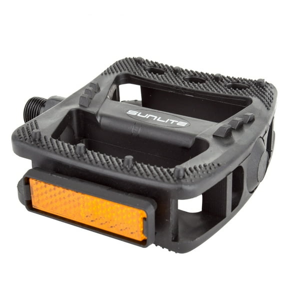 Sunlite Nylon Sport Pedals Sunlt Sport Nylon 9/16in Blk Strap Compatible