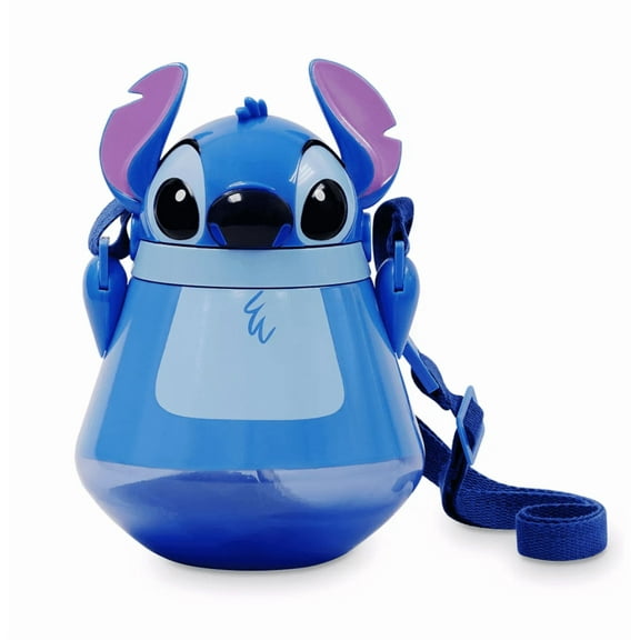 Disney Parks Stitch Flip Top Canteen for Kids New