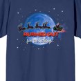 thumbnail image 2 of National Lampoon's Christmas Vacation Burned Out for the Holidays Unisex Navy Blue Graphic Tee-XL, 2 of 2