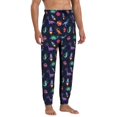 thumbnail image 4 of Kdxio Space Dinosaur Pattern Joggers,Sweatpants for Men with Pockets-X-Large, 4 of 5