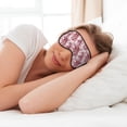 thumbnail image 6 of Naloa Orchids Flowers Print Sleep Mask for Sleeper, Light Blocking Sleeping Eye Mask for Women Men, Eye Shade with Adjustable Strap for Travel, Nap,Meditation, 6 of 7