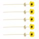 thumbnail image 2 of Ramo de flores artificiales de seda Advancent Anémona 5 piezas, 2 of 6