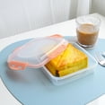 thumbnail image 4 of Sandwich Containers – BPA Free Sandwich Box with Airtight Lid, Durable & Reusable Food Storage for Lunch Boxes, Microwave & Dishwasher Safe, 4 of 9