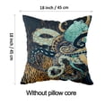 thumbnail image 2 of Lojalitet Juego de 4 Fundas de Almohada con Pinturas de Paisajes Retro, Funda de cojín Decorativa para sofá de casa, 45 x 45 cm, 2 of 5
