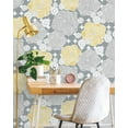 thumbnail image 2 of NextWall  Retro Floral Peel and Stick Removable Wallpaper - 20.5 in. W x 18 ft. L, 2 of 9