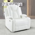 thumbnail image 5 of Chicago Chair & Sofa Set-Color:White,Fabric:Air Leather,Style:Chair and Loveseat, 5 of 10