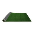 thumbnail image 2 of Ahgly Company Indoor Square Abstract Green Modern Area Rugs, 4' Square, 2 of 4