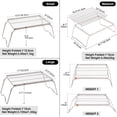 thumbnail image 4 of Parrilla de Camping Plegable REDCAMP de Acero Inoxidable Portátil 38x23 cm, 4 of 9