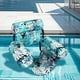 thumbnail image 4 of Flotación Piscina Inflable La Silla Tumbona Flotante para Diversión Del Verano () Verde, 4 of 9