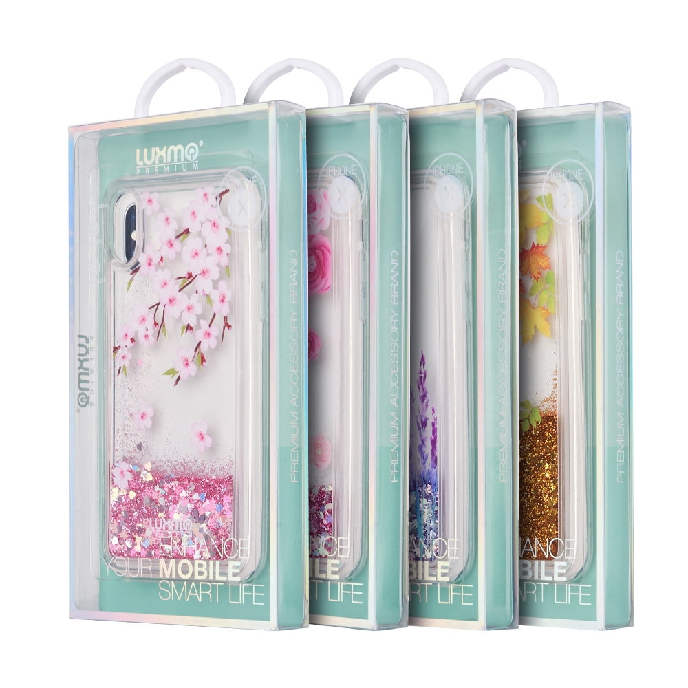 Shimmering Waterfall Protective Skin Case for Apple iPhone X (Exact Fit)