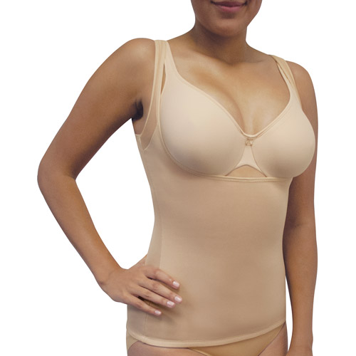Cupid Women's Extra Firm Control Open-Bust Shaping Torsette Camisole Shapewear - image 5 of 5
