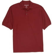 Faded Glory - Big Men's Solid Cotton Pique Polo Shirt