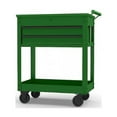 thumbnail image 3 of Hyper Tough 28-Inch Steel Tool Cart with Drawer, 500 lb Load Capacity, Green Powder-Coated, 3 of 9