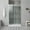 Satin Nickel, variant on OVE Decors Bel Soft-Close Matte Black 2-Piece 48" Base/Door Rectangular Alcove Shower Kit