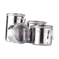 thumbnail image 2 of Recipientes para café Strade Fareast Limited 4 piezas acero inoxidable hermético 5 pulgadas, 2 of 8