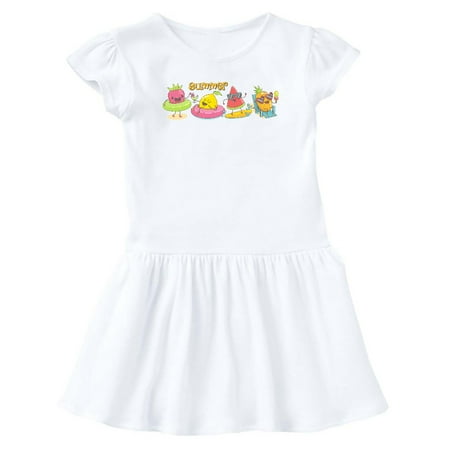 

Inktastic Kawaii Summer Fruit Gift Toddler Girl Dress
