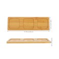 thumbnail image 2 of WEAVILUX  Bamboo Beer Flight Tasting Board Anti Slip Glass Holding Stable Placement KTV Bars, 2 of 8