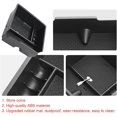 thumbnail image 4 of Customized for 2019 2020 2021 Ranger Accessories Car Center Console Armrest Box Glove Secondary Storage Console Organizer Insert Tray with Coin and Glass Holder (Black), 4 of 5