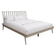 thumbnail image 4 of Castle Place Vintage Spindle Wooden Queen Platform Bed, White, 4 of 8