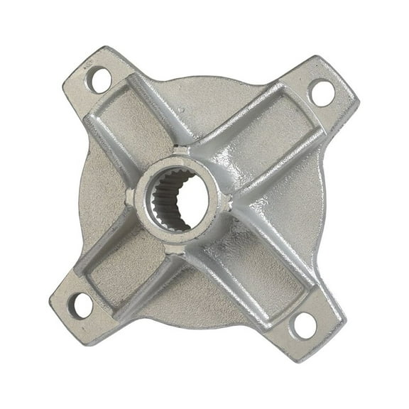 AlveyTech Solid Steel Rear Hub Flange, Part for The Kandi 150FS, 150GKH-2, 150GKA-2 & 250FS Go-Karts