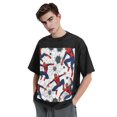 thumbnail image 4 of Spider-Man 230g Vintage Washed Drop Shoulder T-Shirt - Iron On, 4 of 7
