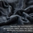 thumbnail image 4 of Fleece Blanket Queen Size for All Season - Premium Lightweight Anti-Static Throw, 4 of 5