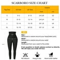 thumbnail image 7 of CARCOS Sauna Sweat Shapewear Pants High Waisted Corset Leggings for Women Thermo Workout Suit Weight Loss Leggings Silver,Small, 7 of 7