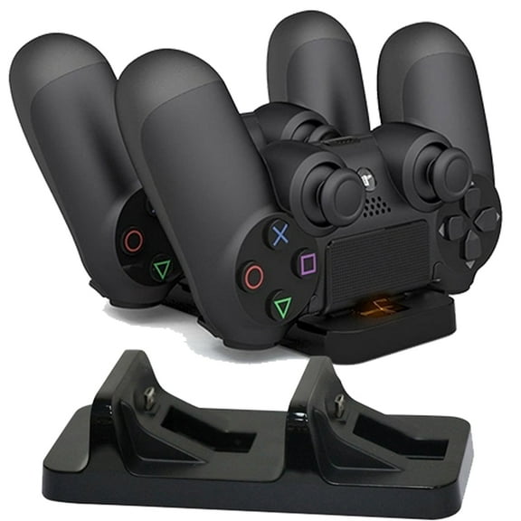 Walbest Useful Dual Controller Charger Dock Station Stand Charging for Playstation PS4