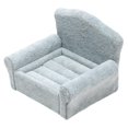 thumbnail image 4 of Soporte de exhibición con forma de sofá, organizador de joyas, joyero, soporte para orejas Gris, 4 of 9