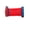 Red Handle with a Blue Locking mechanism, Blue Cavity, Red Top and a Red resistance band., variant on Retract-a-Band® - Exercise Band System - "Never Release" Handles - 1 Band Achieves ALL Strength Levels