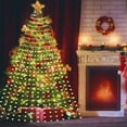 thumbnail image 6 of 118 Inch Christmas Tree Decoration Light String - Beige Multicolor LED Flowing Lights with Remote Control for Party, 6 of 7