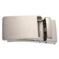 thumbnail image 4 of Rectangle Automatic Ratchet Buckle for Leather Strap, Men Pants Belt Buckles, Business Casual Men Apparel Accessories, Metal Belt, 4 of 6