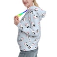 thumbnail image 2 of Daiia Cute Farm Cow Pattern Women's Fashion Hoodies & Sweatshirts with Kangaroo Pocket Hooded Sweatshirt with Eye-catching Drawstrings-XX-Large, 2 of 7